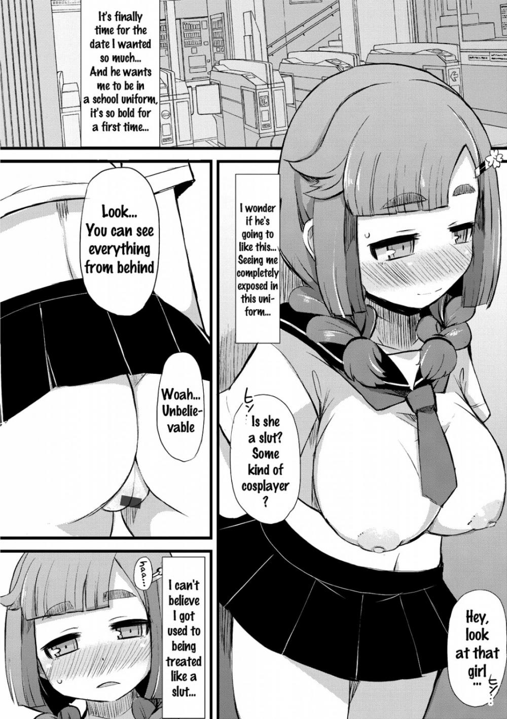 Hentai Manga Comic-A Large Breasted Honor Student Makes The Big Change to Perverted Masochist-Chapter 7-22